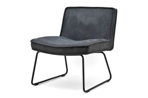 Lounge chair Montana - anthracite touareq