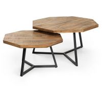 Coffeetable set Octagon