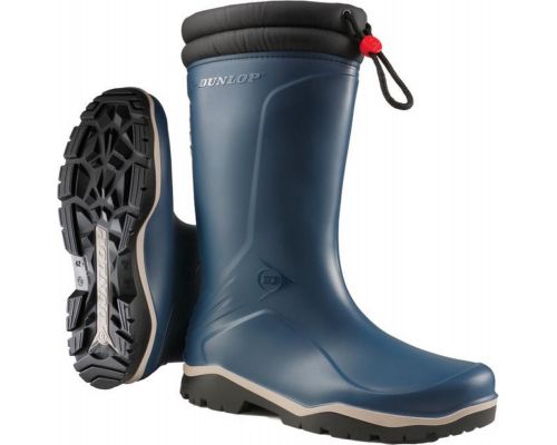 Herenlaars gevoerd k454061 blauw 39