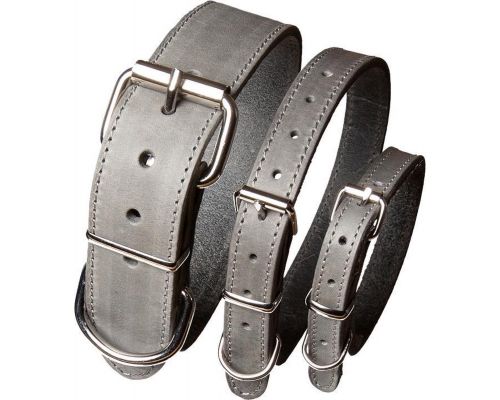Habitat Halsband vetleder Grijs 18mm x 45cm