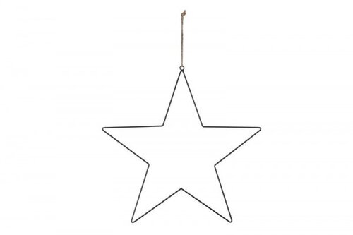 Hanging star metal 50cm