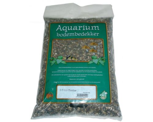 Aquarium grind donker 3-6 mm 8 kg
