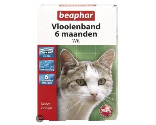 Beaphar Diagnos vlooienband wit