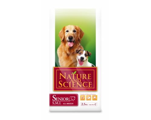 Nature & Science Senior All Breeds 2,5 kg