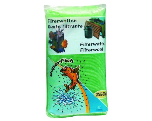 SuperFish filterwatten groen grof 250 gram