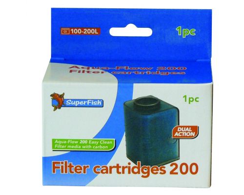 SuperFish Aquaflow 200 easy click cartridges