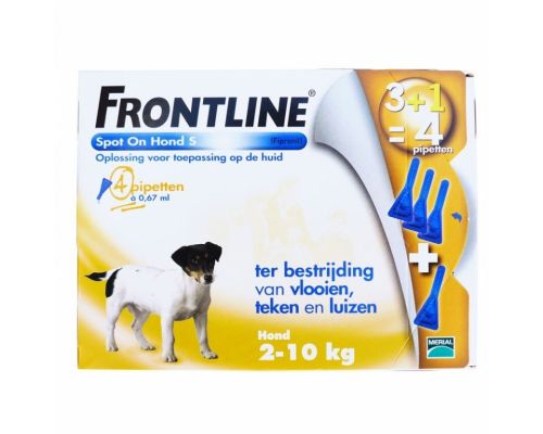 Voordeelverpakking Frontline combo spot on hond small