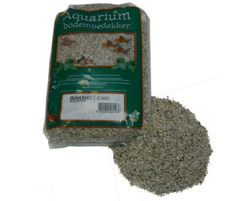 Aquarium grind licht 1-2 mm 8 kg