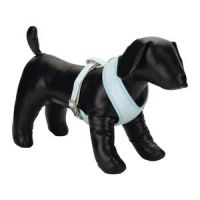 Puppy borsttuig harno maat L blauw