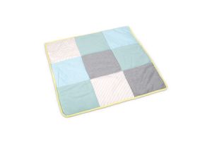 Puppy plaid quilty l105b105cm