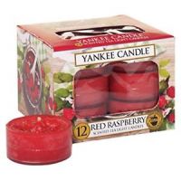 Red Raspberry Tea Lights 12 st