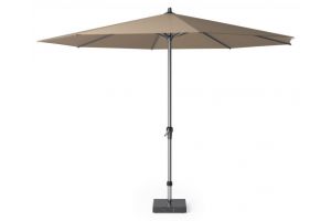 Platinum stokparasol Riva Ø350 cm - taupe - afbeelding 1