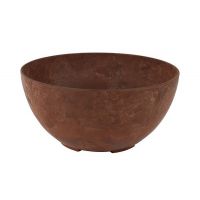 Schaal fiona d25h12cm roest