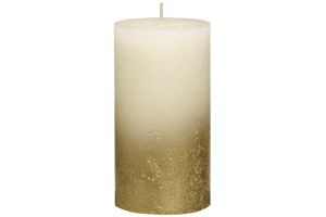 Stompkaars faded goud d7h13cm ivoor