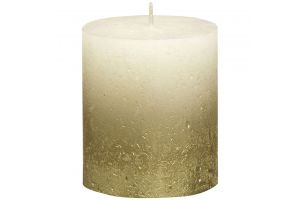Stompkaars faded goud d7h8cm ivoor