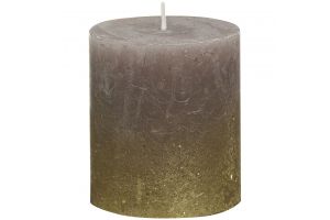 Stompkaars faded goud d7h8cm taupe