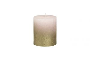 Stompkaars faded goud d7h8cm z.roze