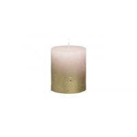 Stompkaars faded goud d7h8cm z.roze