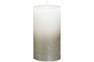 Stompkaars faded zlvr d7h13cm wit