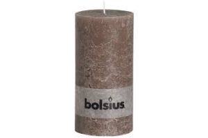 Stompkaars rustiek d10h20cm taupe