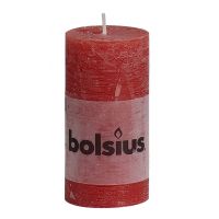 Stompkaars rustiek d5h10cm rood