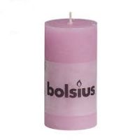 Stompkaars rustiek d5h10cm roze