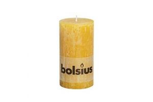 Stompkaars rustiek d7h13cm okergeel