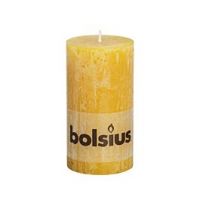 Stompkaars rustiek d7h13cm okergeel