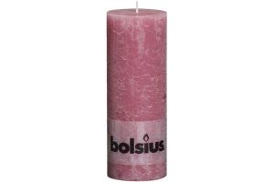 Stompkaars rustiek d7h19cm oud roze