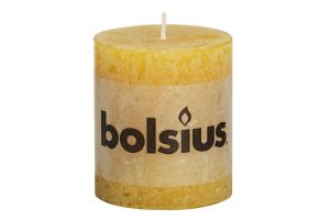 Stompkaars rustiek d7h8cm okergeel