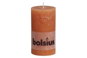 Stompkaars rustiek d7h13cm oranje