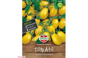 Tomaten. Yellow Pearshap