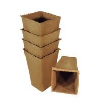 Turfpot h 18 x 10 x 10cm set 5 stuks