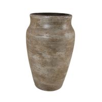 Vaas barolo d23h40cm bruin