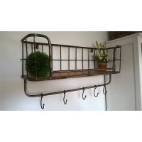 Wandkorf 1 plank l75b24h32cm
