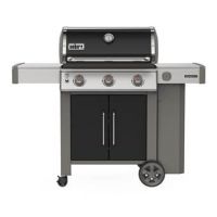 Weber genesis II gasbarbecue zwart