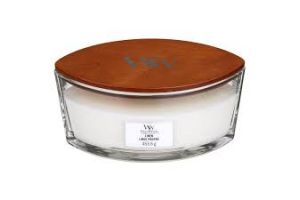 WW Linen Ellipse Candle